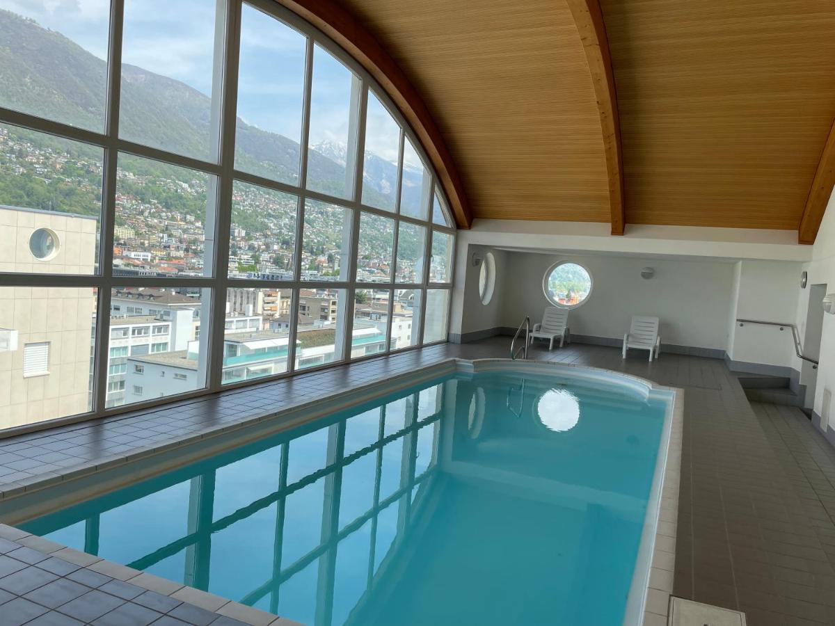 Appartamento 2,5 Con Piscina Nel Cuore Di Locarno 463 Kültér fotó